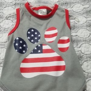 Dog shirt size Small new never worn